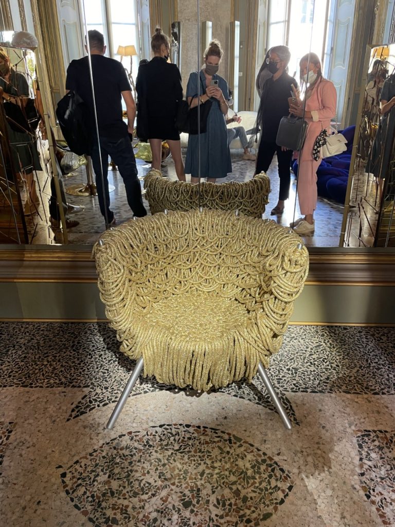 EDRA 3 Edra chainmail chair