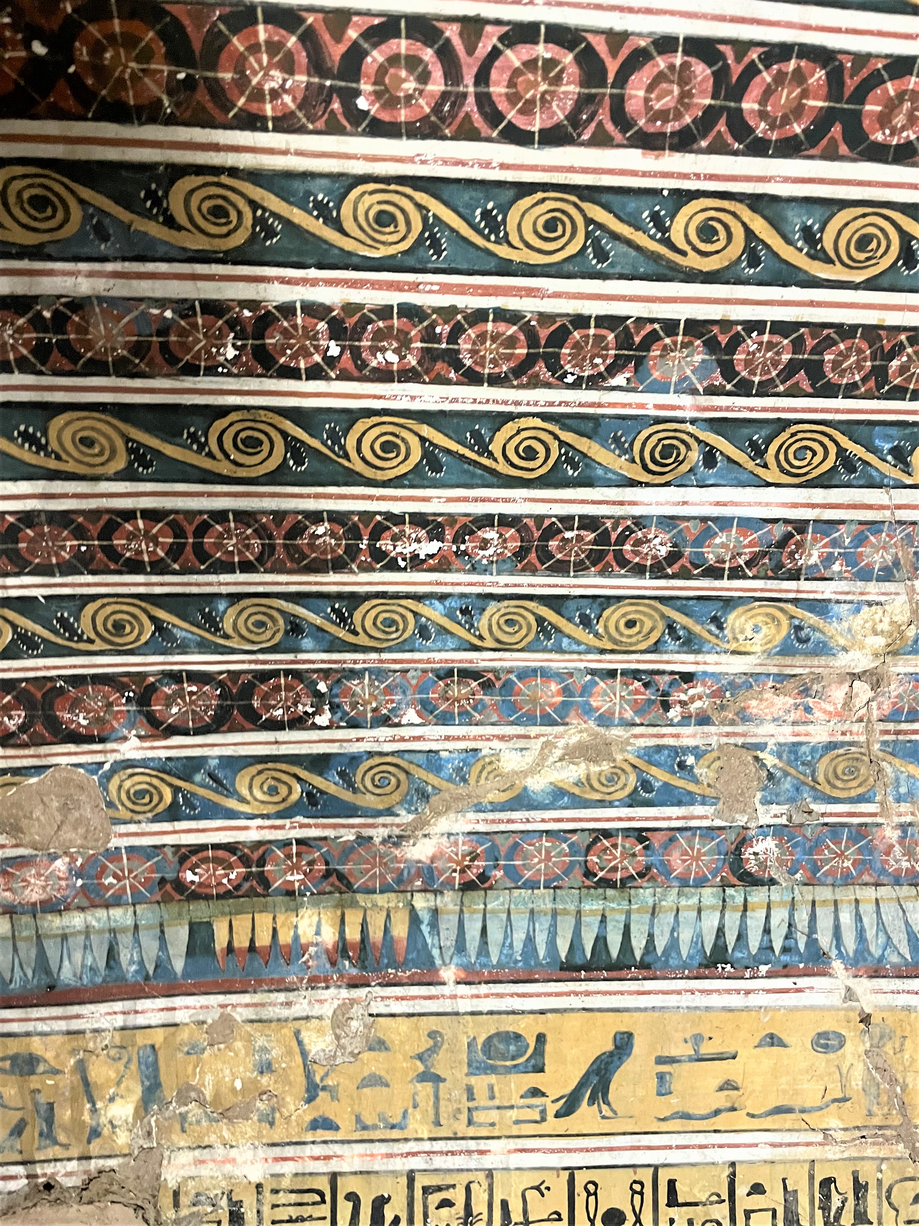 Egyptian: Art as Interior Inspiration 4 Valley of the Kings, painting Egyptian appreciation