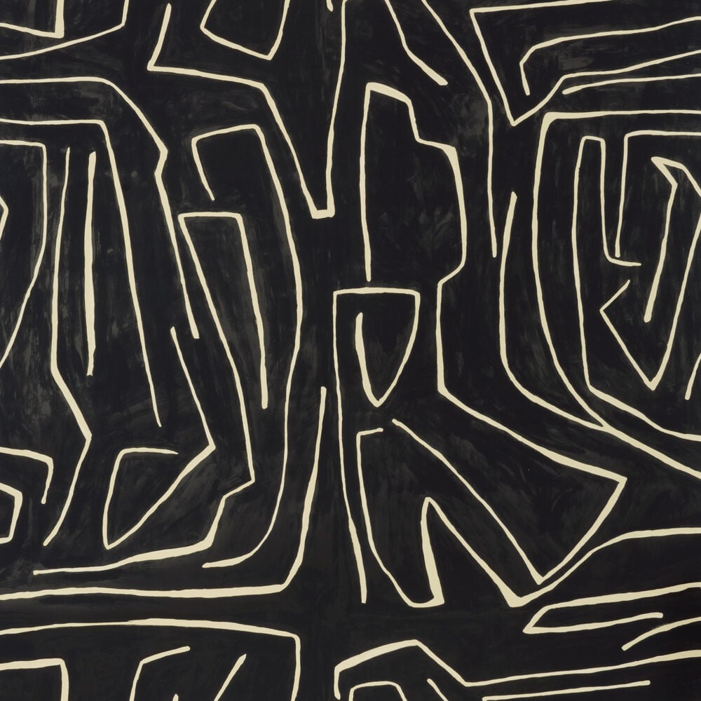 Patience in Design, A Five Step Approach 5 Kelley Wearstler's "Graffito" fabric