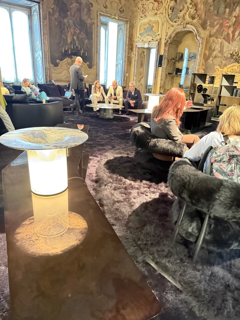 Milan Design Week 2025 8 New marble lamp by Neutra